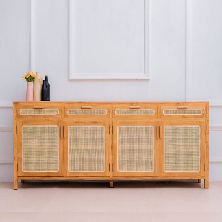 Rattan Sideboard Cabinet