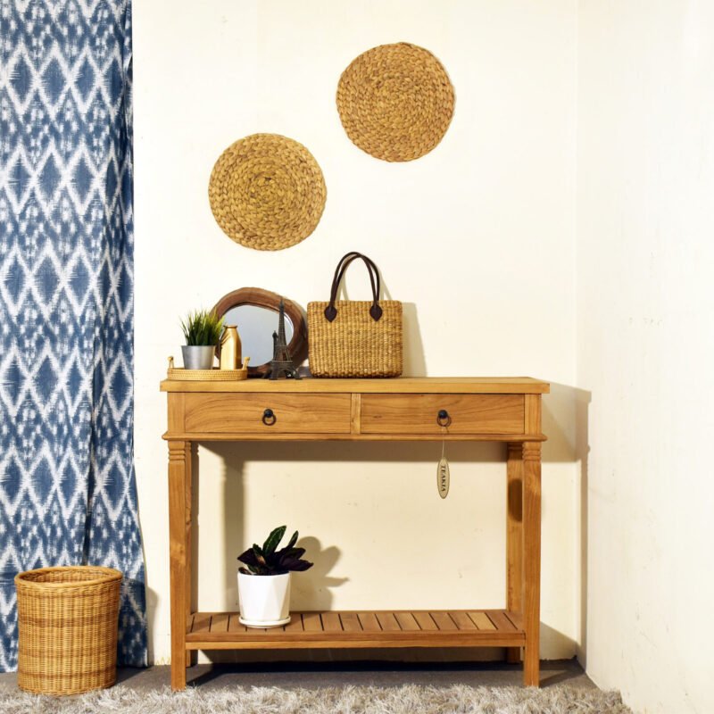 Teak Console Table