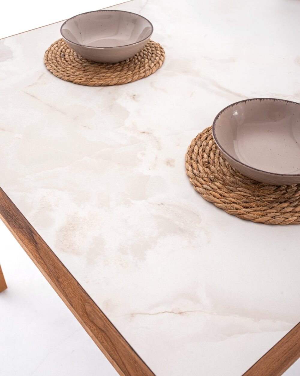 Solid Teak Wood Dining Table 160 cm - Image 3