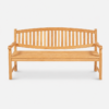 teak outdoor bench 180cm