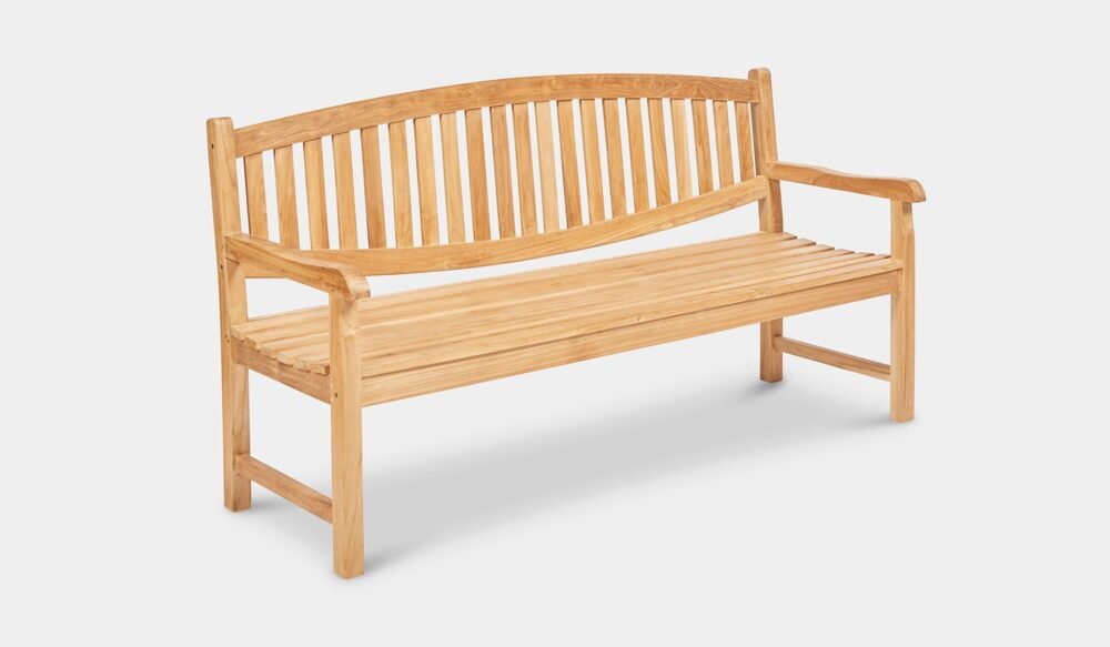 Outdoor Teak Solid Wood Garden Bench 180cm
