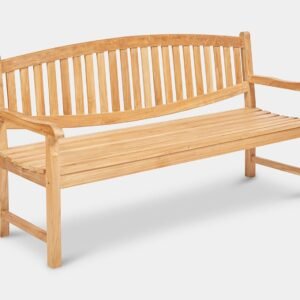 Outdoor Teak Solid Wood Garden Bench 180cm