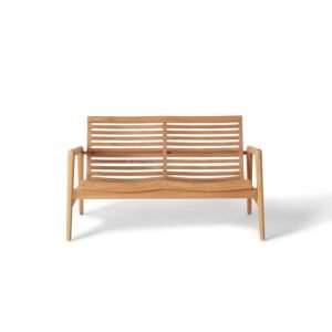 Loveseat - 2 Seater Sofa in Teak