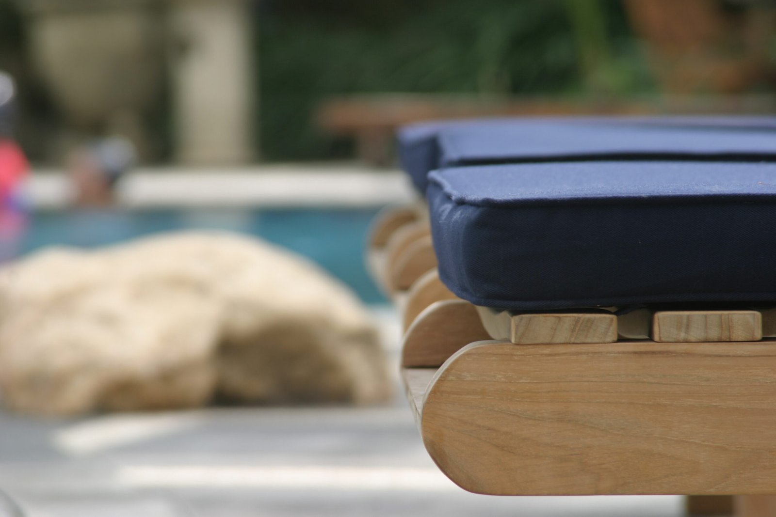 Teak Sun Lounger - Image 2