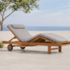 teak sun lounger